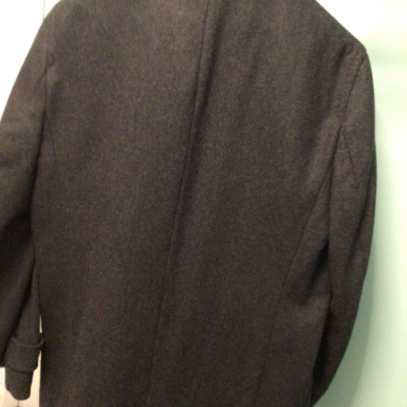 NWT Men’s Claiborne Wool Blend coat; Medium; Black - Picture 2 of 7